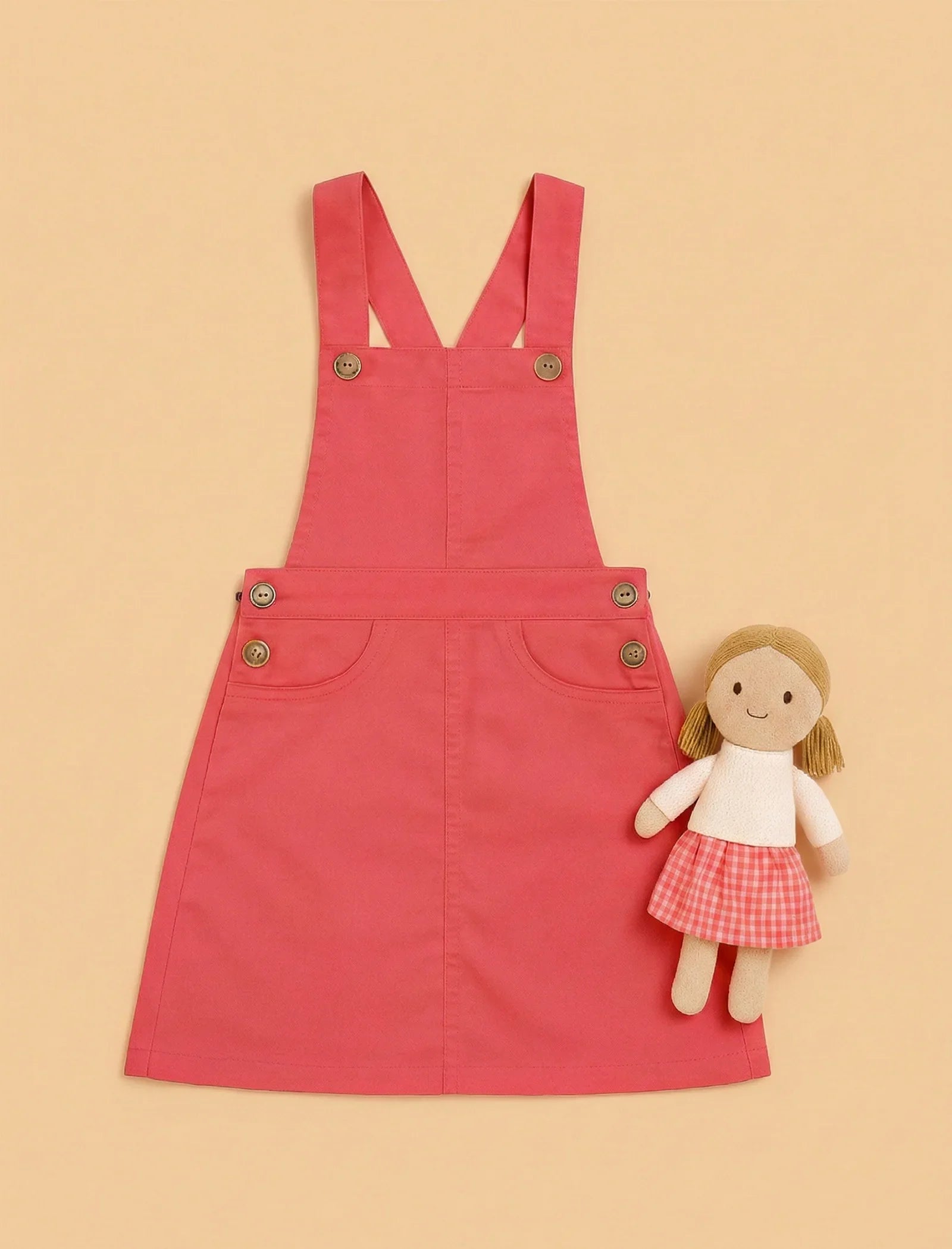 Premium Pure Cotton Pinafore Dress for Girls Kids Shop Tweeny Mini Premium Pure Cotton Pinafore Dress for Girls Kids Shop Tweeny Mini