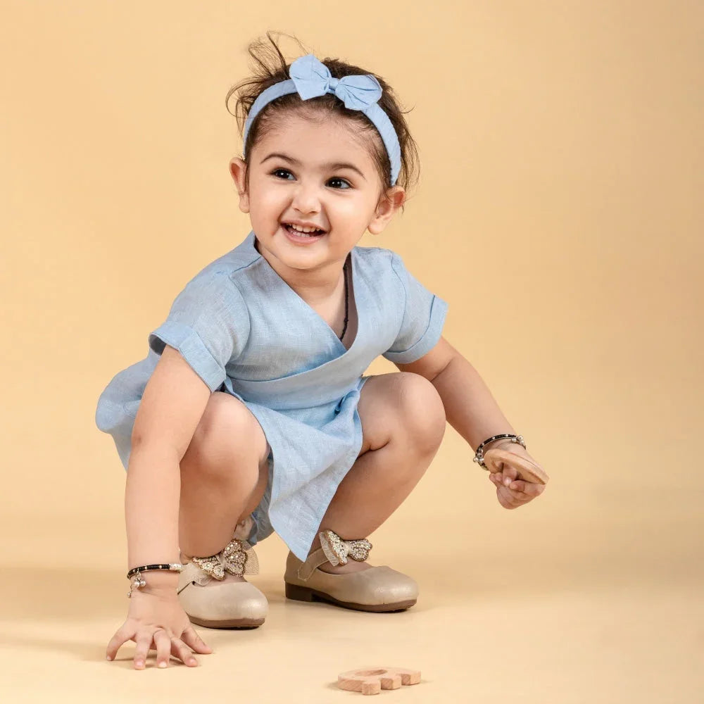 Trendy Baby Girl Dresses 1 Months Pure Cotton Frocks for Everyday Outfits