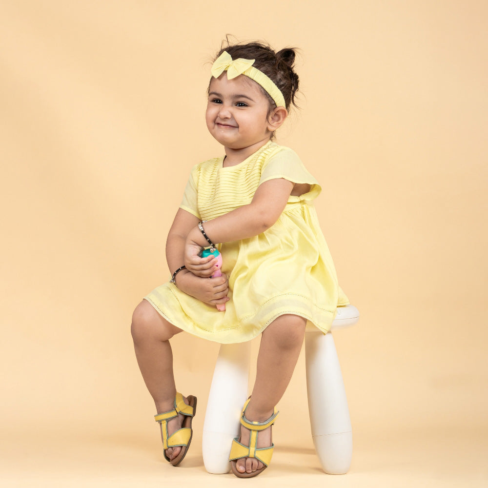 Summer Baby Girl Dresses 3 Months Infant Frocks for Daily Wear