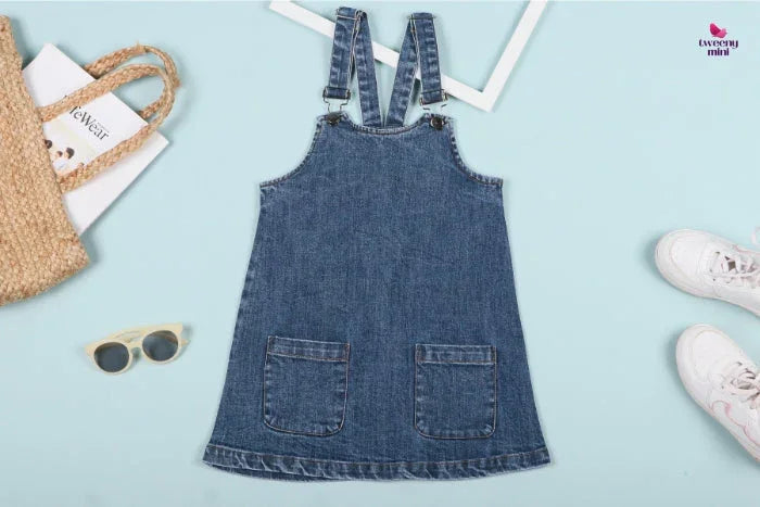 Dress for Girls 5 Years – Classic Denim Styles in Pure Cotton