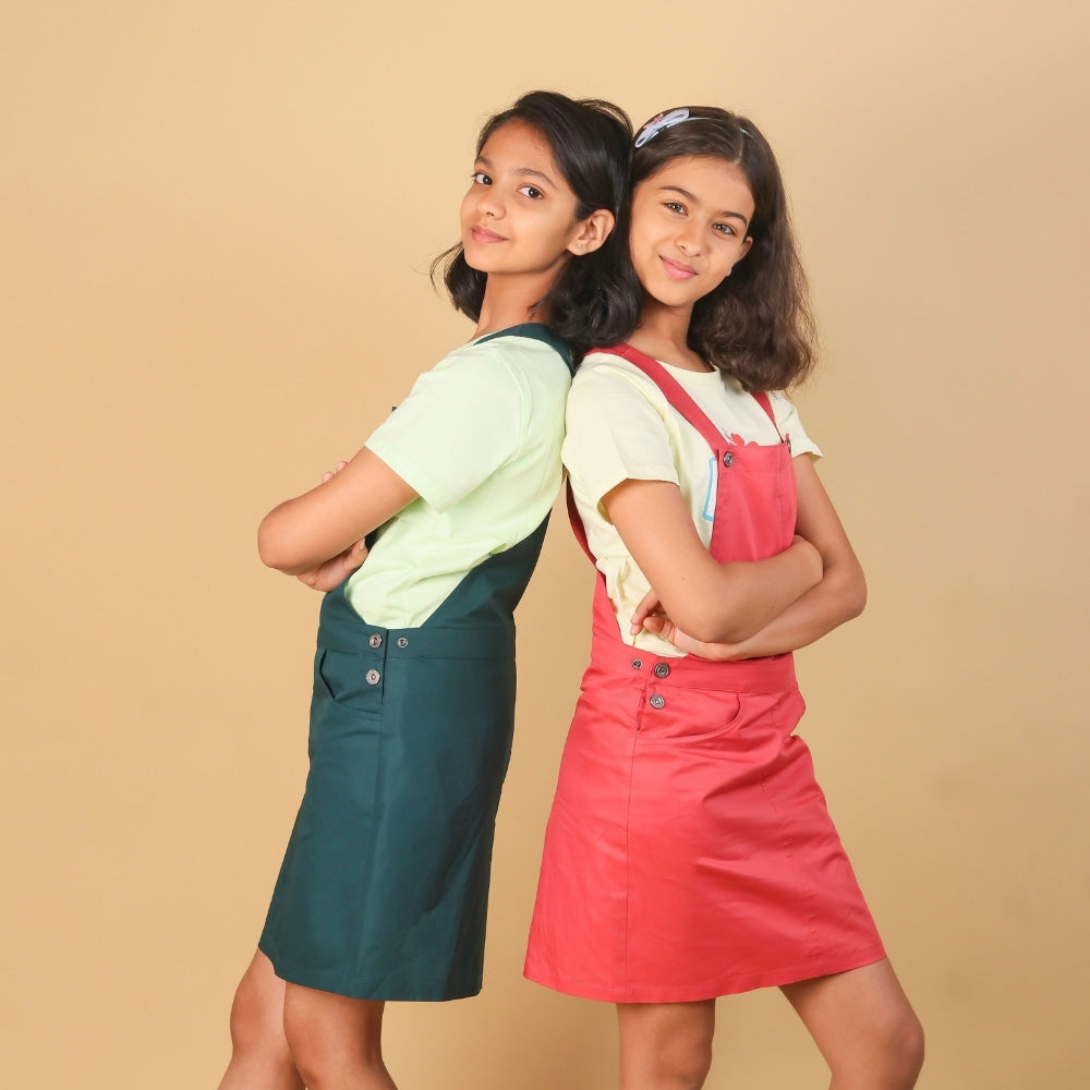 Classic Corduroy Pinafore Dress for Girls 8 Years Stylish Collection