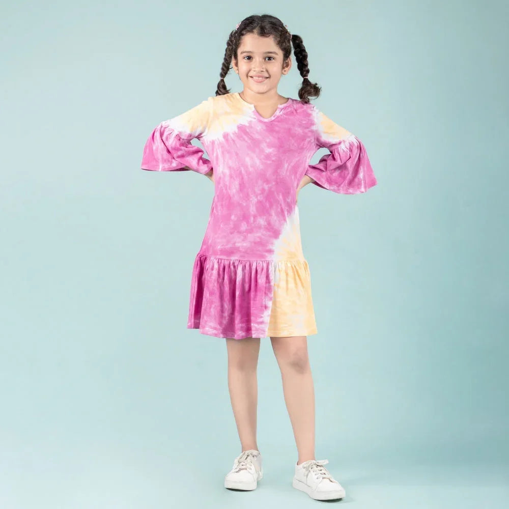 Dresses for Girls Kids (4–16 Yrs) – Tie Dye, Denim, Pinafore & More