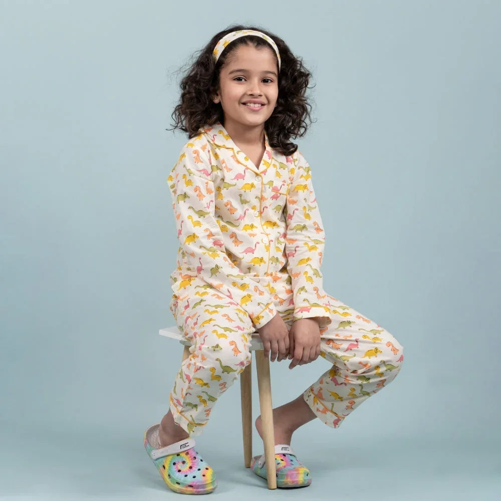 Pure Cotton Night Suit for Girls 2 Years – Summer & Winter Nightwear Collection
