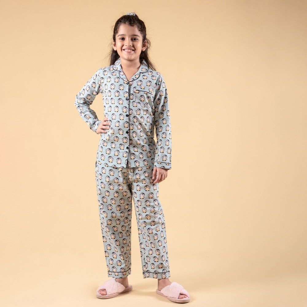 Comfortable Night Dress for Kids Girls Nightwear and Loungewear Sets
