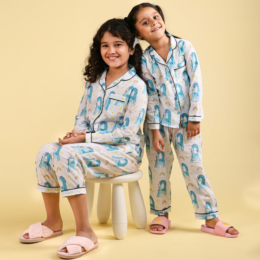 Trendy Night Suit for Girls Kids – Stylish & Comfortable Sleepwear Collection