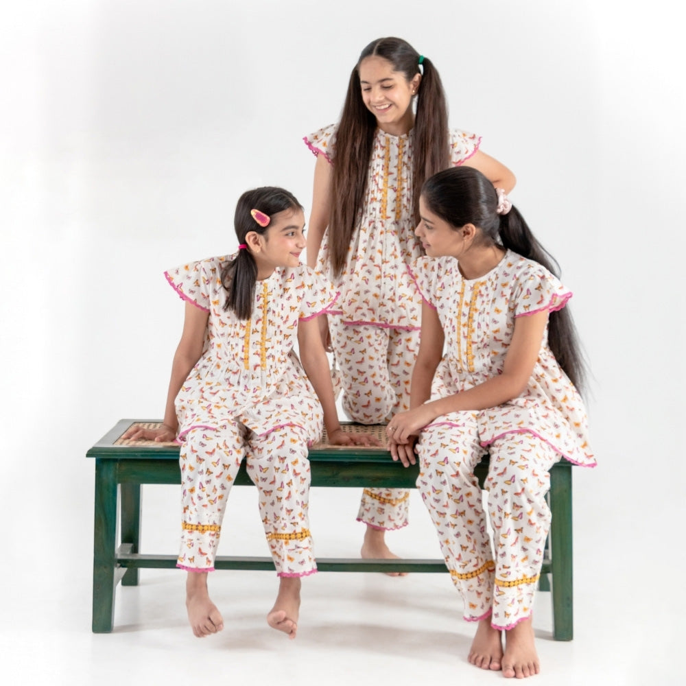 All Season Nightdress for Girls 3 Years – Full Sleeve & Half Sleeve Sleepwear Collection