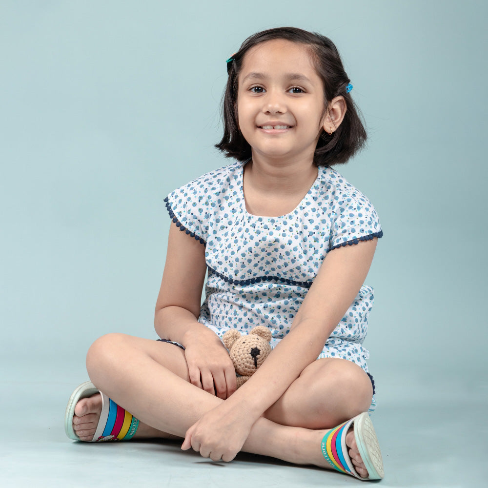 Summer Nightwear for Girls 4 Years – Breathable Cotton Pajama Sets