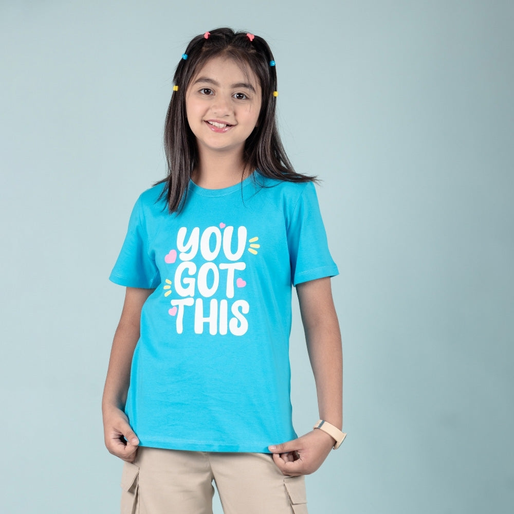 Hand Printed Pure Cotton Half Sleeve Tops for Girls 14 Years Collection