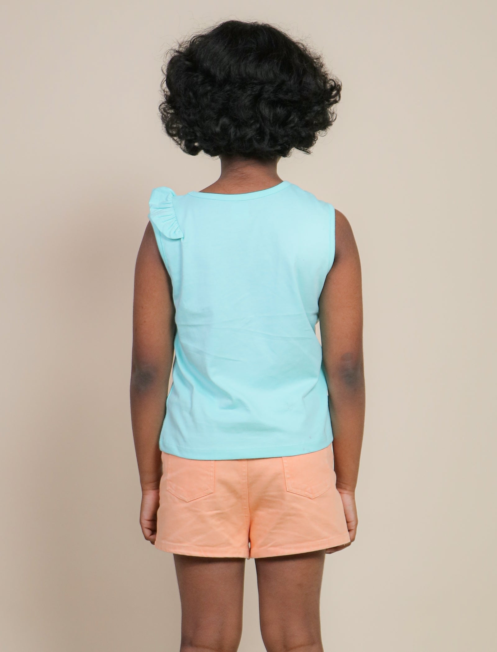 Sleeveless Top - Aqua Breeze