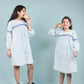 Acid Wash Super Soft Denim Dress (BLUE)