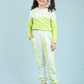 Girls Kids Co-ord Set Tie-Dye Jogger Pant with Sweatshirt For Winter Wear