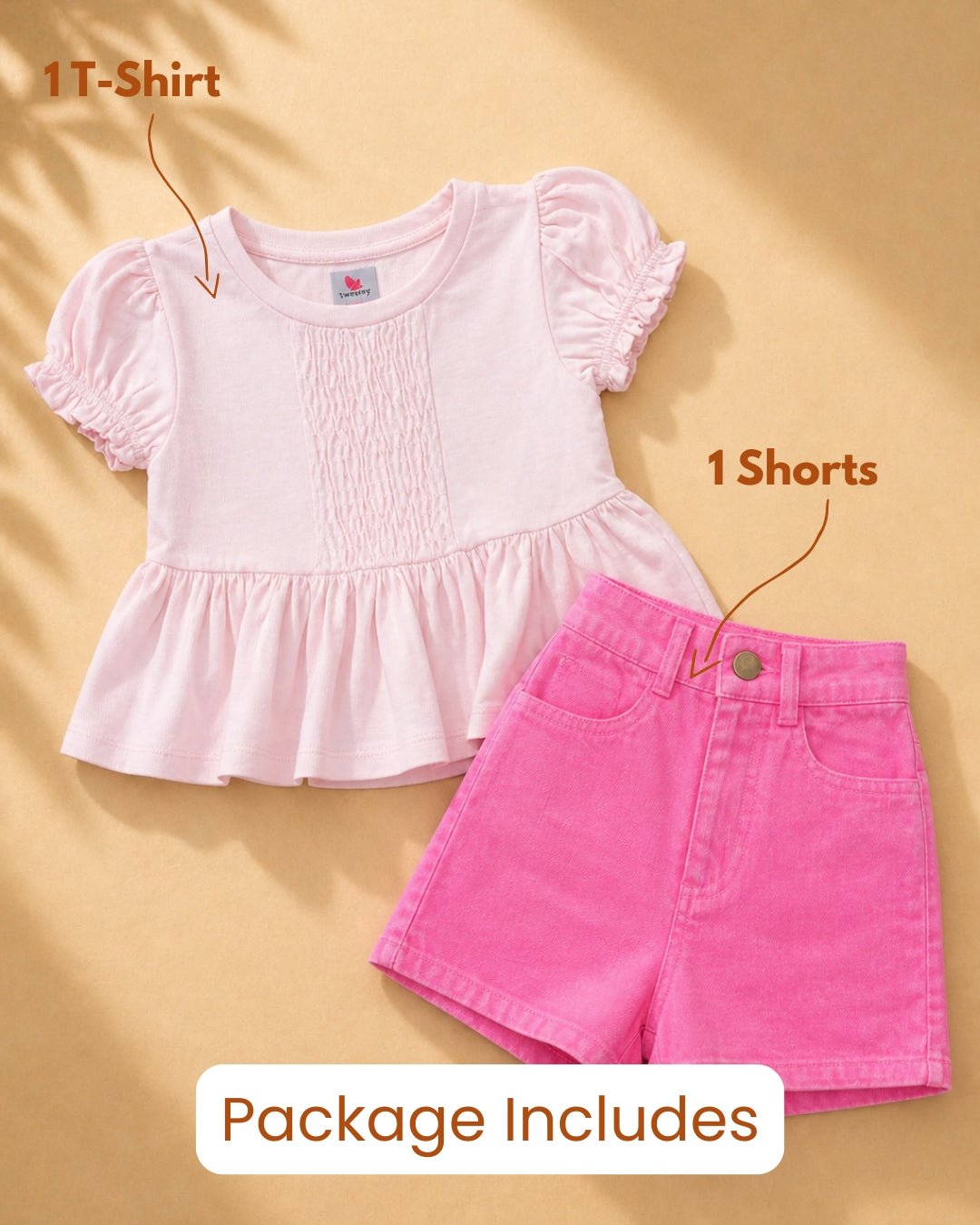 Clothing Set-Pink Pink