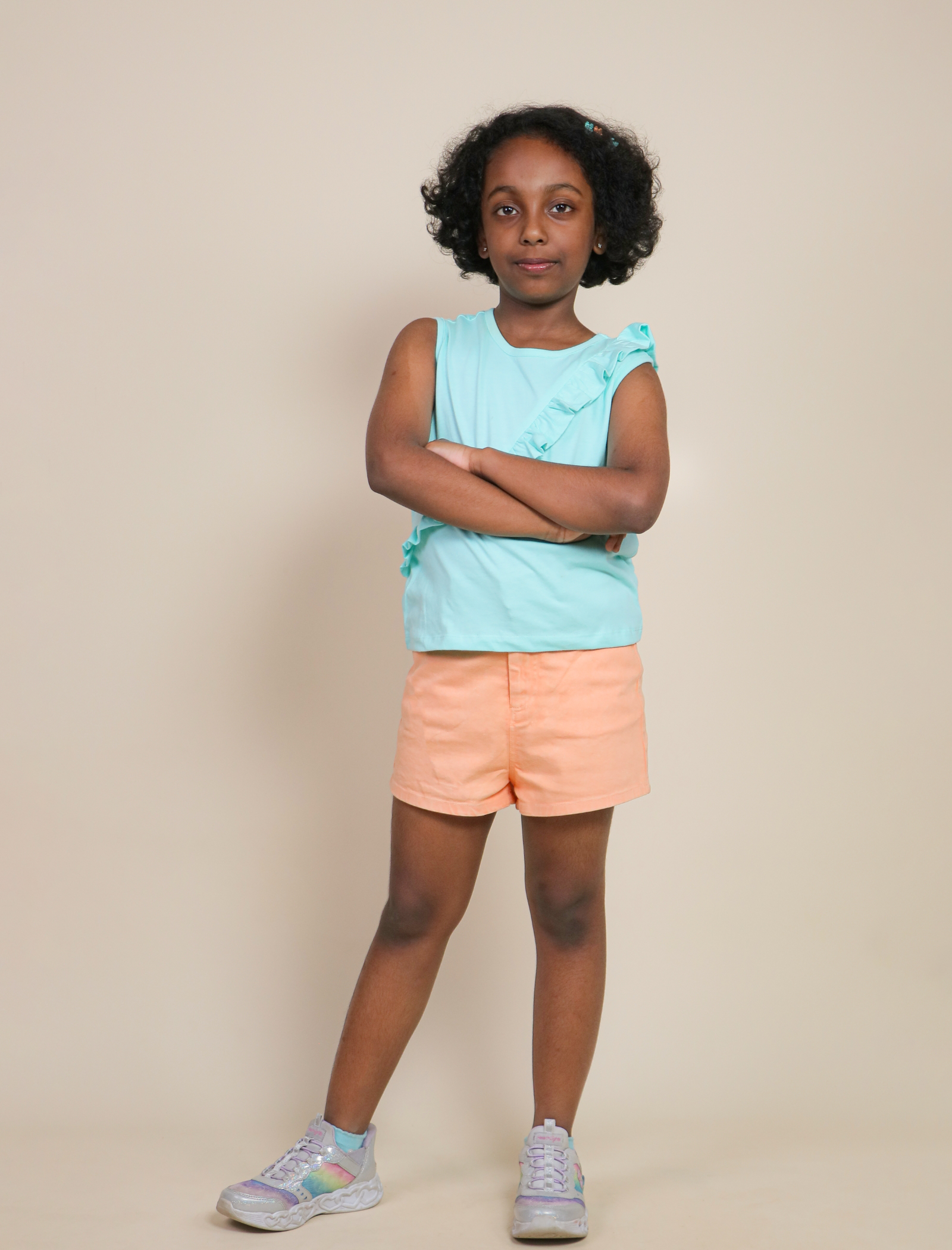 Sleeveless Top - Aqua Breeze