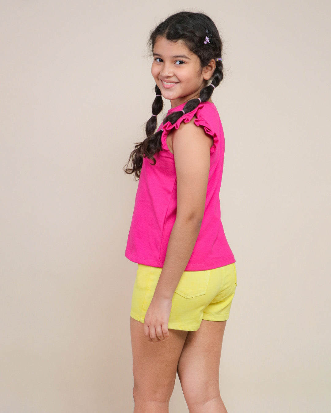 Clothing Set-Yellow Pink