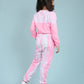 Girls Kids Co-ord Set Tie-Dye Jogger Pant with Sweatshirt For Winter Wear