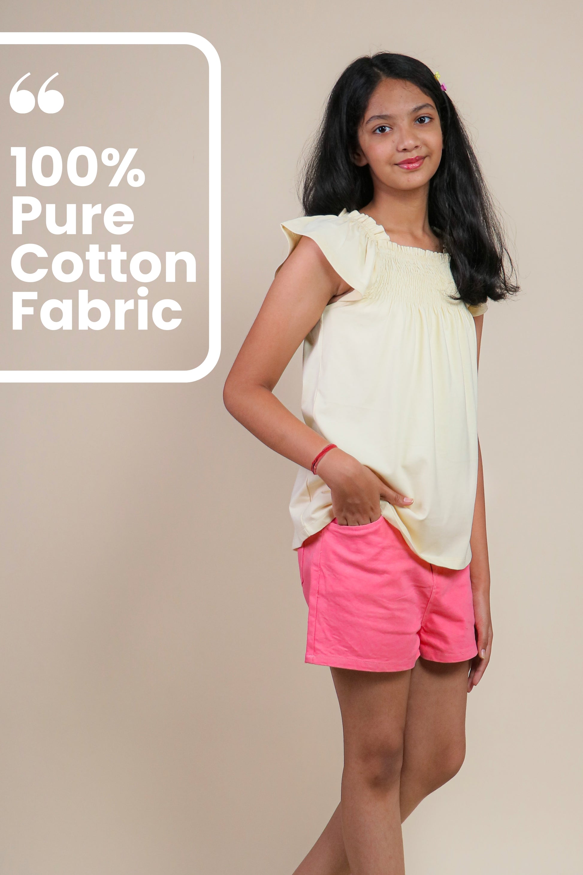  denim shorts strawberry Red-Tweeny Mini