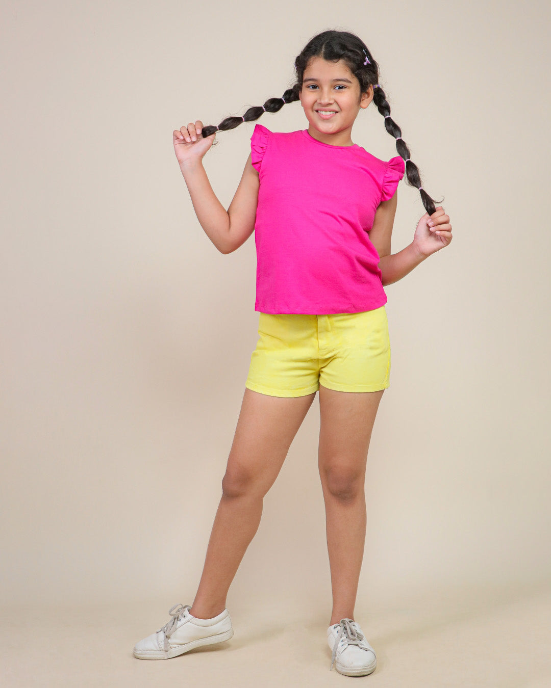 Clothing Set-Yellow Pink