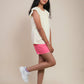  denim shorts strawberry Red-Tweeny Mini