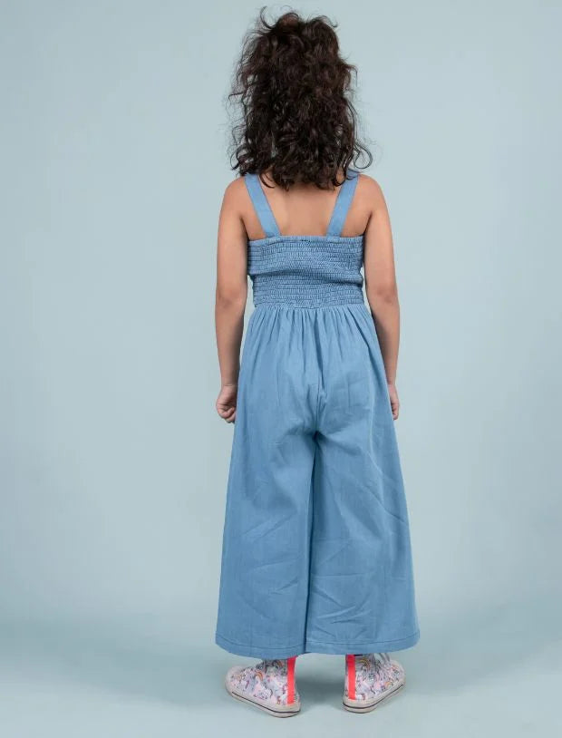 Denim Jumpsuits for Girls-Tweeny Mini
