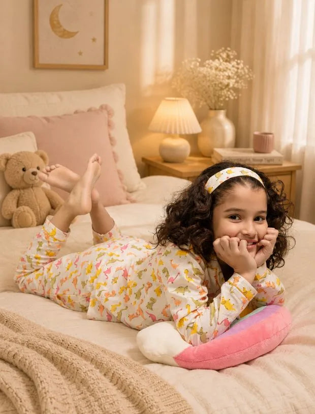 Dinosaur Print Sleepwear for Girls-Tweeny Mini
