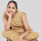 Summer Floral Jumpsuit for Girls Kids (Yellow) - Tweeny Mini