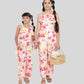 Stylish Summer Floral Jumpsuit for Kids Girls (Multi-color) - Tweeny Mini