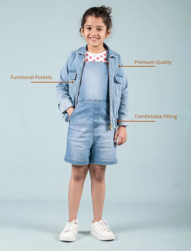 Girls 3 Piece Denim Set-Tweeny Mini