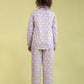 Little Sheep Printed Nightsuit (Lavender)