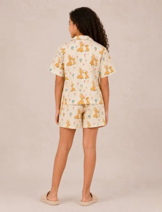 Mommy Deer Night suit-Tweeny Mini