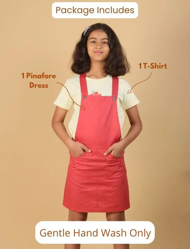 Pinafore Dresses for Girls-Tweeny Mini