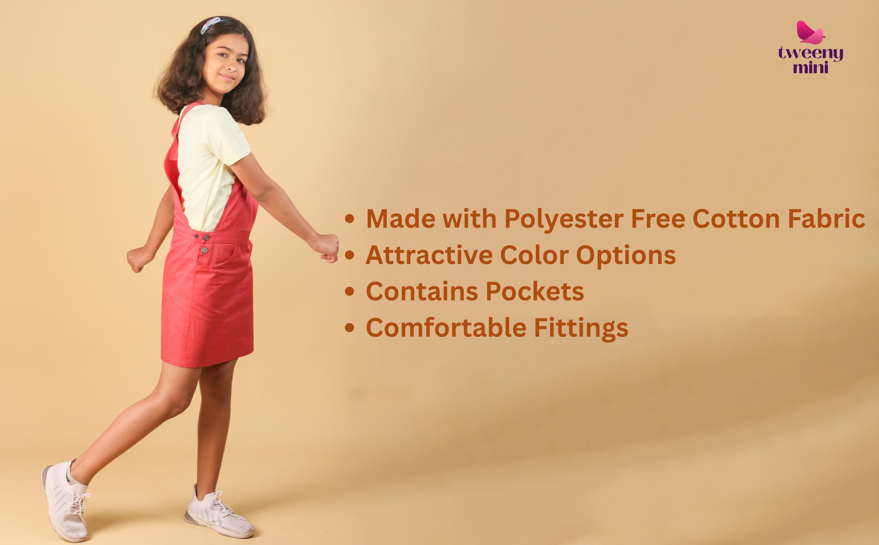 yk girls cotton pinafore dress product info and reviews Tablier Stripe Cotton Pinafore Dress