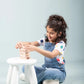 Relaxed Denim Dungaree for Girls Kids (Light Blue) - Tweeny Mini