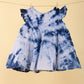 Tie-Dye Cotton Summer Dress for Infants Baby Girls (Blue) - Tweeny Mini