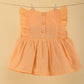 Pure Cotton Summer Dress for Baby Girl with Matching Headband (Sunbeam Orange) - Tweeny Mini
