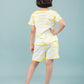 Tie-Dye Kids Summer Co-ord Set (Yellow) - Tweeny Mini