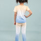 Ombre Style Tie-dye Nightwear for Girls Kids (Orange Blue) - Tweeny Mini