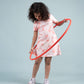 Pure Cotton Tie-Dye Summer Dress for Girls Kids (Rose Pink) - Tweeny Mini