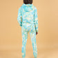 Trendy Tie Dye Joggers Set for Girls with Stylish Kids Co-ord Set (Lemon Green) - Tweeny Mini