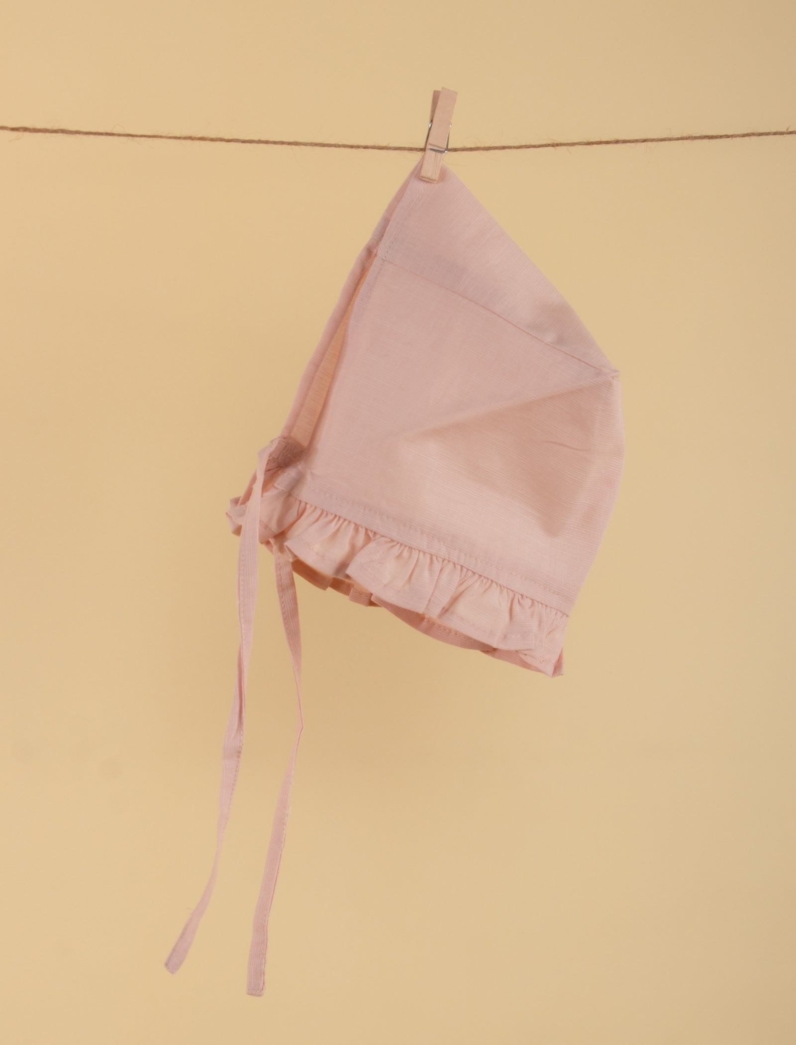 Pure Cotton Baby Dress with Headband and Bloomer for Infant Girls (Beige) - Tweeny Mini