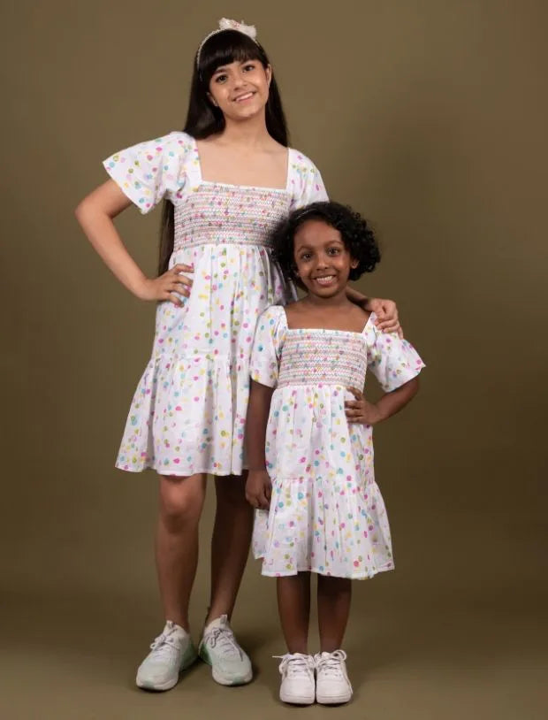  balloon sleeve dress -Tweeny Mini