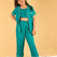 Opal Dreams Best Nightdress For Girls Kids (Teal Green) - Tweeny Mini