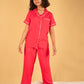 Opal Dreams Best Nightwear For Girls Kids (Fiery Coral) - Tweeny Mini