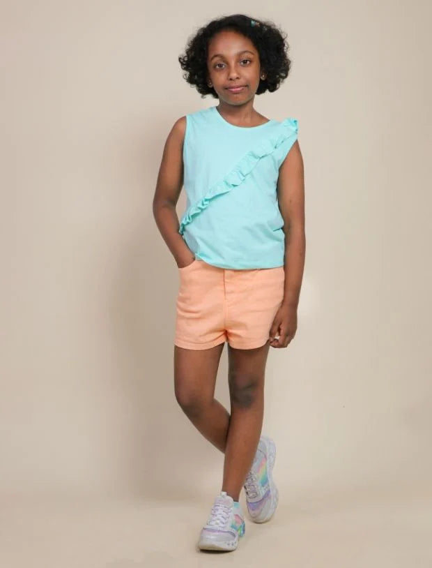 blue top for kids-Tweeny Mini