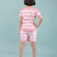 Tie-Dye Co-ord Set for Girls Kids (Pink) - Tweeny Mini
