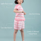 Tie-Dye Co-ord Set for Girls Kids (Pink) - Tweeny Mini