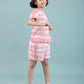 Tie-Dye Co-ord Set for Girls Kids (Pink) - Tweeny Mini