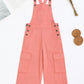 Cargo Twill Cotton Dungaree for Girls Kids (Peach) - Tweeny Mini