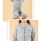 Penguin Printed Cotton Sleepwear For Girls Kids Pyjama Set (Full Sleeves, Blue) - Tweeny Mini