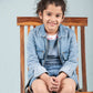 Premium Denim Jacket & Dungaree with T'shirt - 3 Piece Combo Set - Tweeny Mini