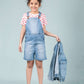 Premium Denim Jacket & Dungaree with T'shirt - 3 Piece Combo Set - Tweeny Mini